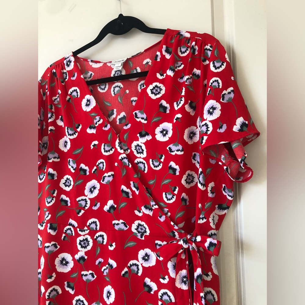 J. Crew Wrap Dress